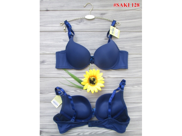 ÁO NGỰC SAKI TRƠN VỪA 128 - MÀU XANH